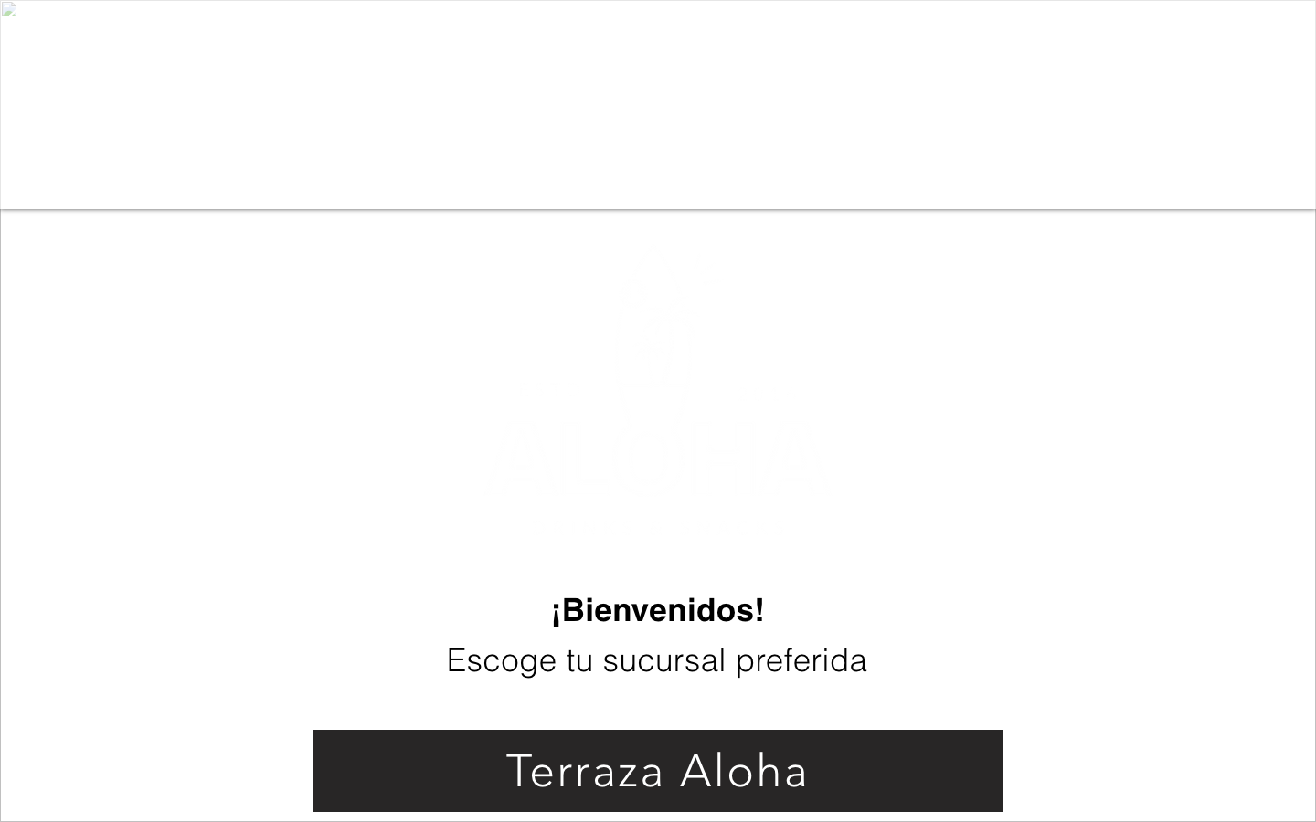 Aloha Bar antes — Wix
